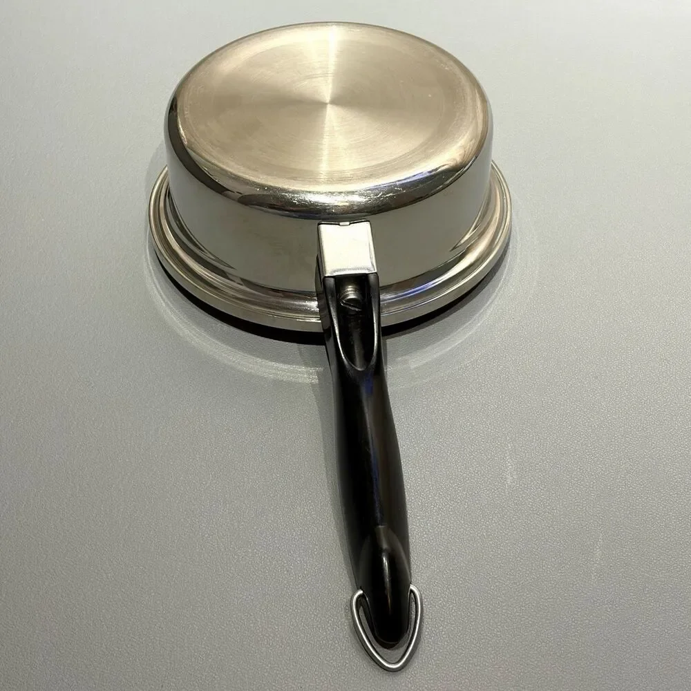 Vintage Colonial 1 Quart Sauce Pot Pan Stainless Steel Heavy Duty 3 Ply 18-8 USA